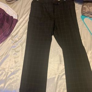 Pin striped pants